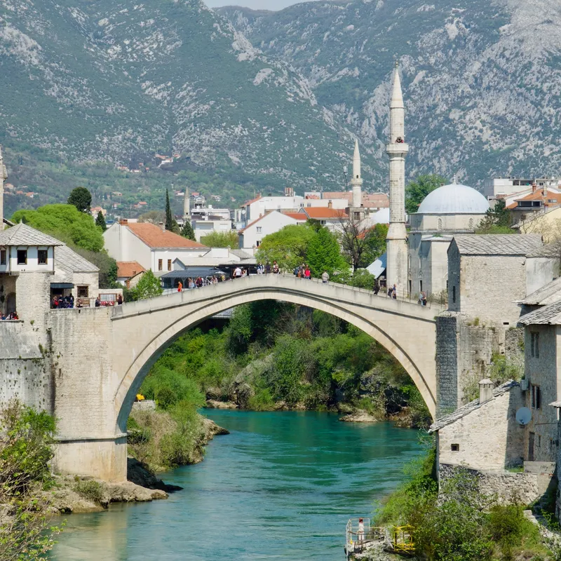 Can you jump off a 24 meter? The Mostar Bridge may be calling you.