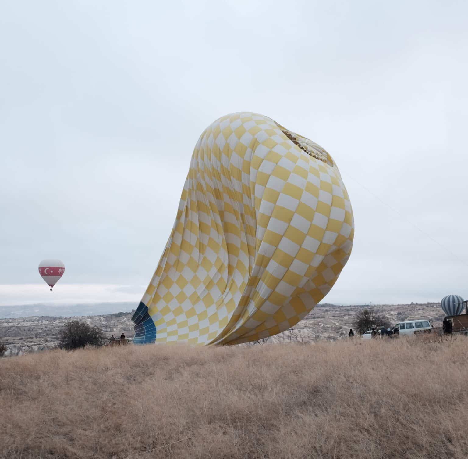 Hot air balloon in Cappadocia